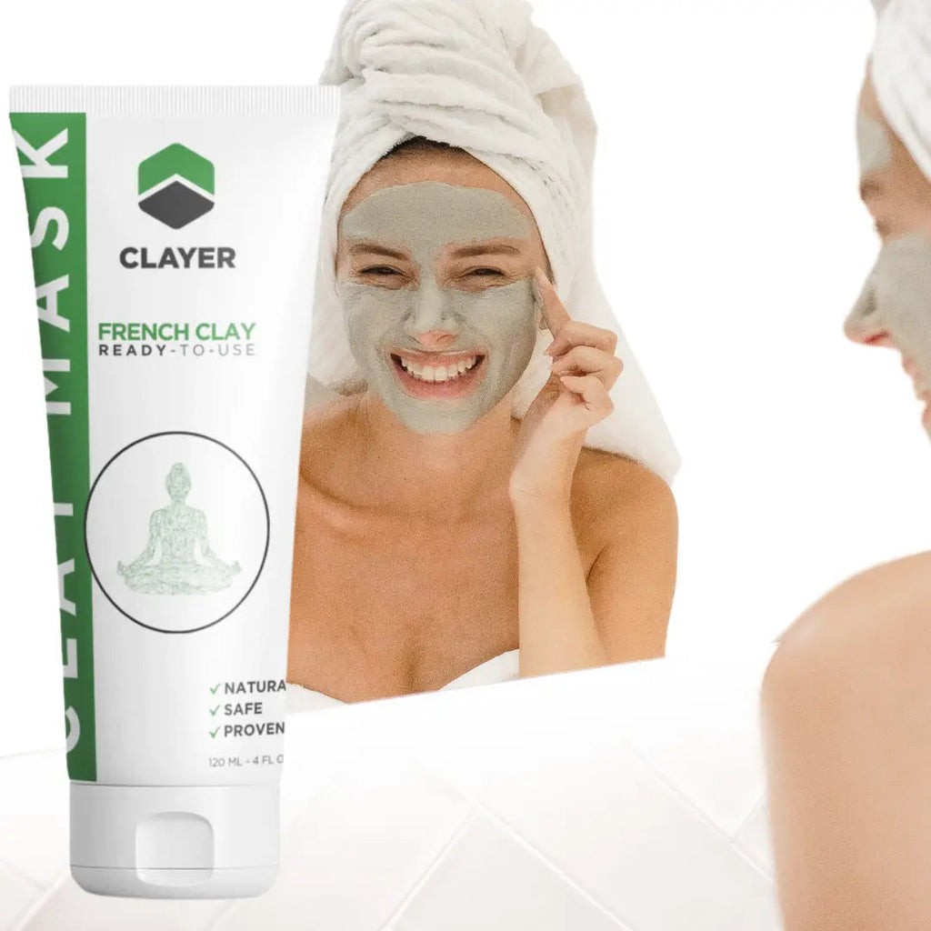 French Clay with Bentonite Clay Mask Ready-to-use