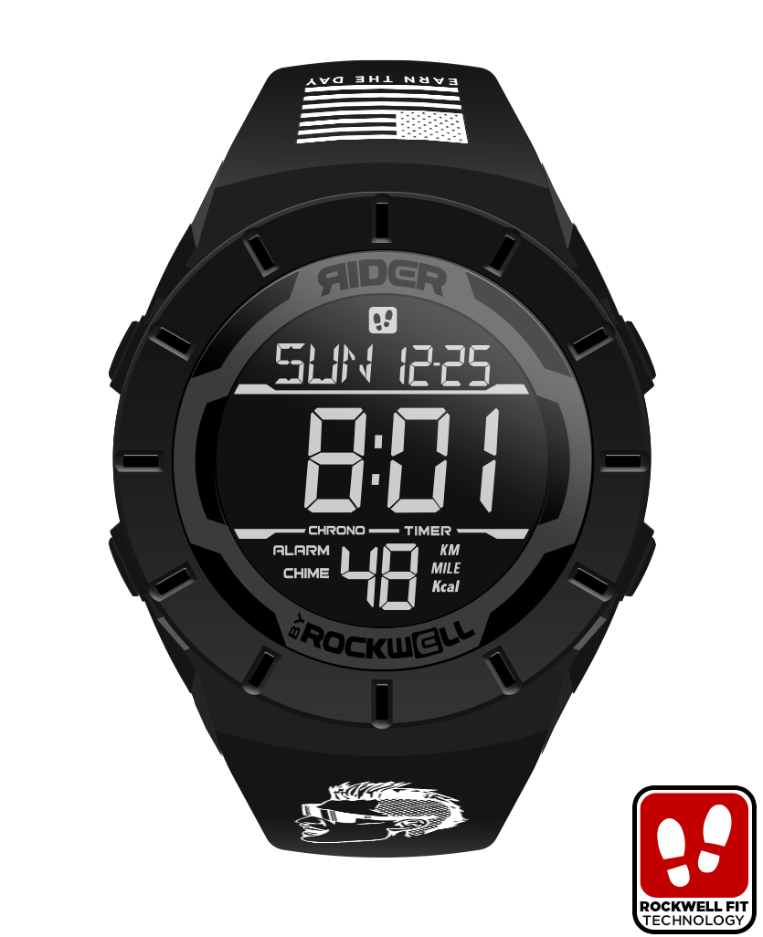 Coliseum Fit™ - Casey Patterson Edition (Phantom Black) Watch