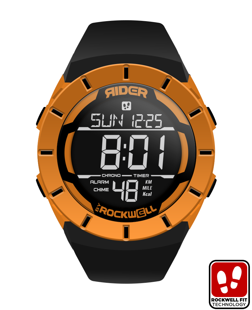 Coliseum Fit™ Mix Up Edition (Orange/Black) Watch