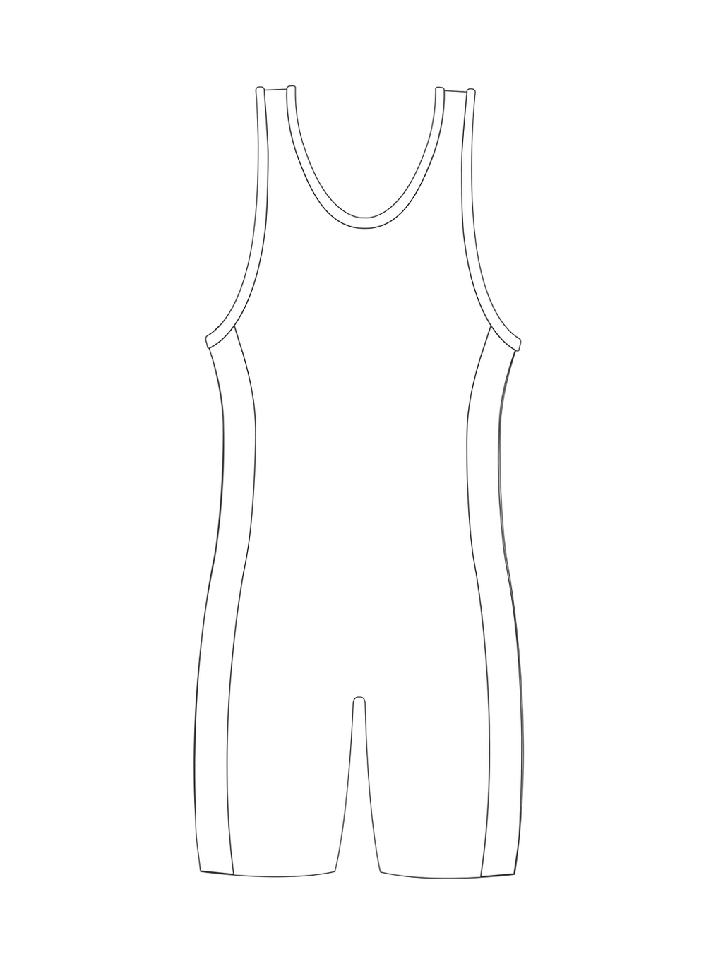 Custom Standard Cut Singlet (w/ Side Panels)