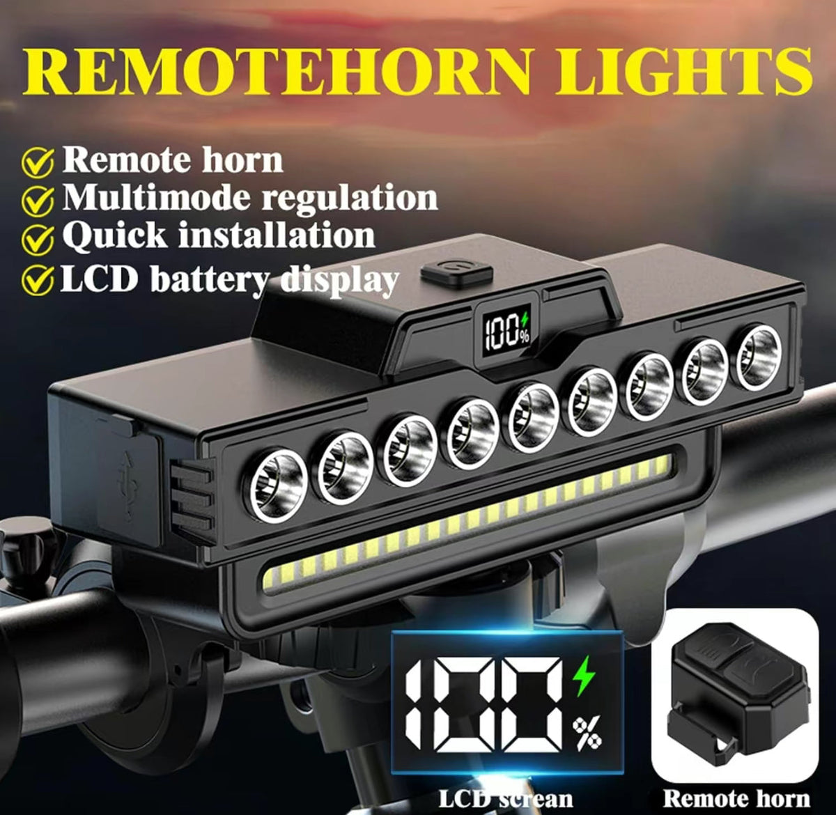 NightBeam Pro Bike Light