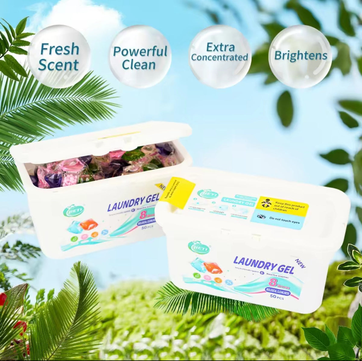 CleanBurst Laundry Pods
