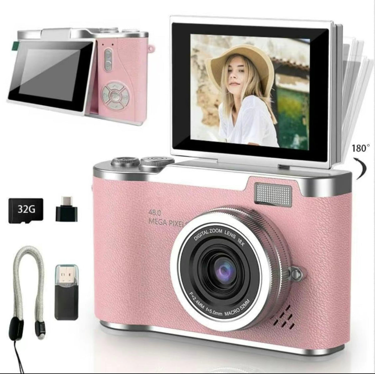 VlogSnap 1080P Camera