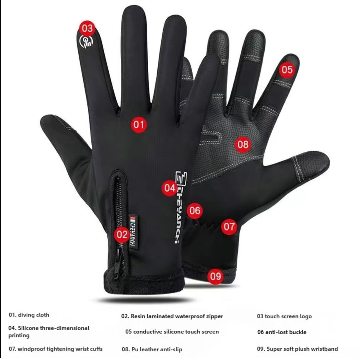 FrostTouch Winter Gloves