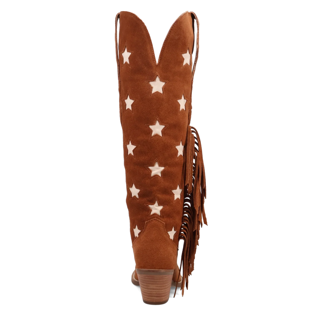 Dingo Super Star - Women's Suede Cowgirl Boots