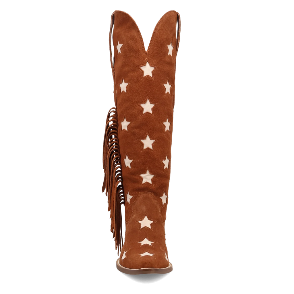 Dingo Super Star - Women's Suede Cowgirl Boots