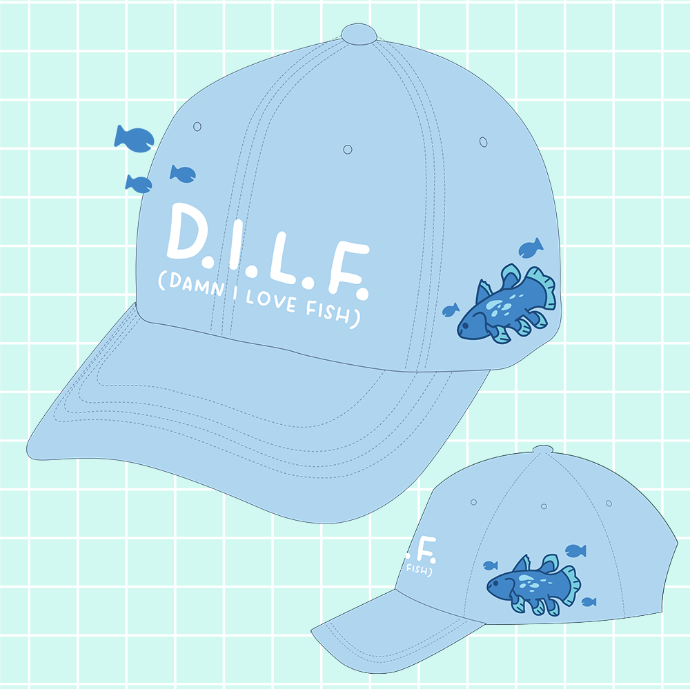 [PREORDER] Damn I Love Fish Hat