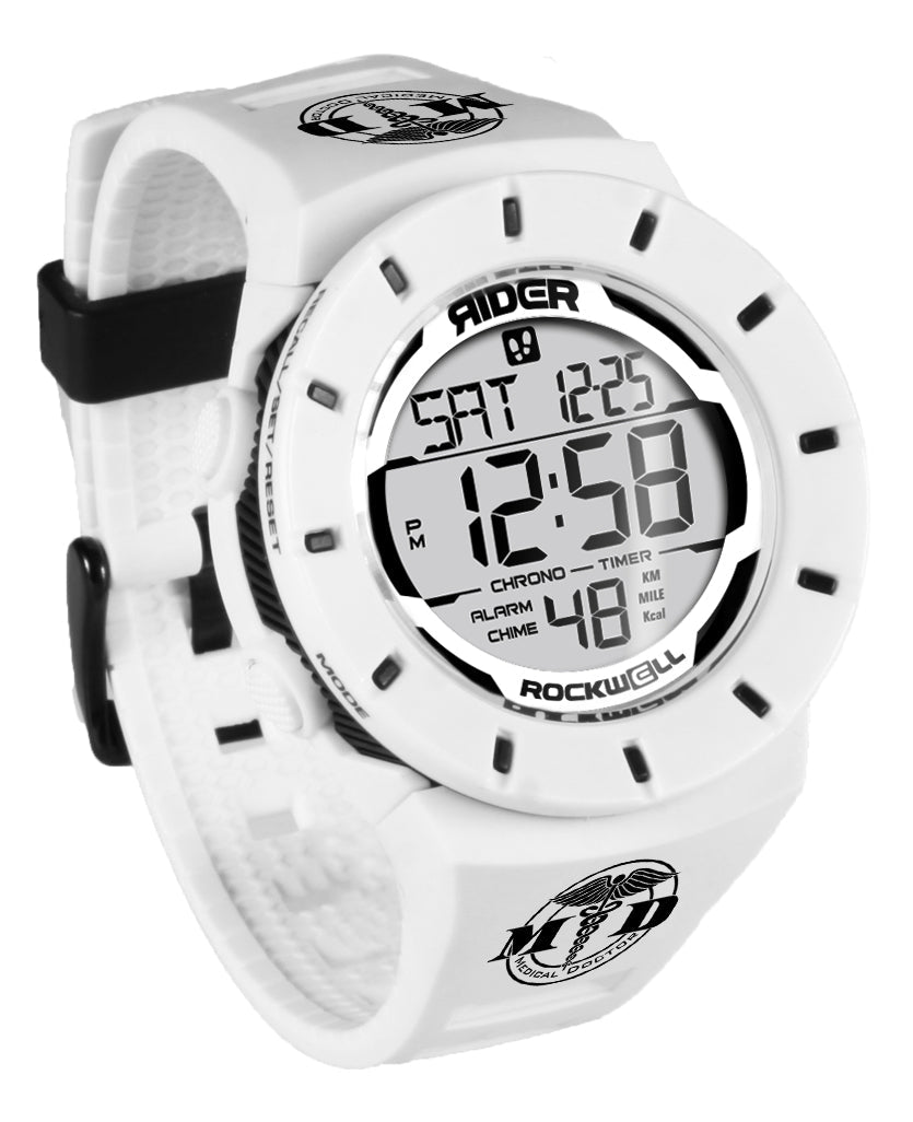 Coliseum Fit™ Forum - MD Edition (White/Black) Watch