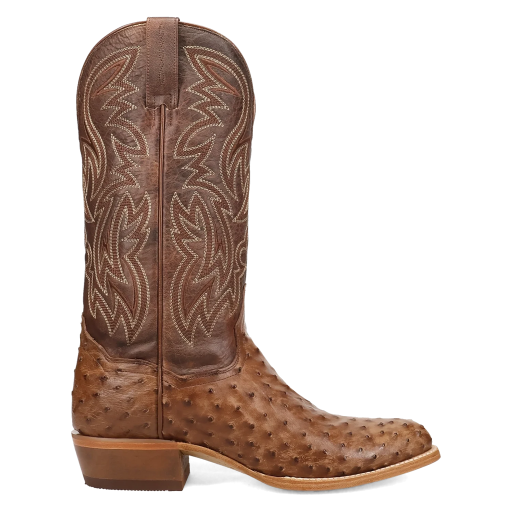 Dan Post Gauge - Men's Ostrich Leather Cowboy Boots