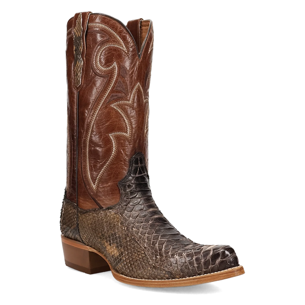 Dan Post Stryke Back - Men's Python Skin Cowboy Boots