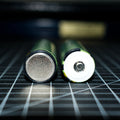 NCR18650GA Protected Button Top 18650 lithium cell; 5A, 3500 mAh
