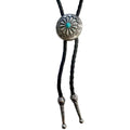 Deadwood Frontier Sun (Turquoise) - Bolo Tie