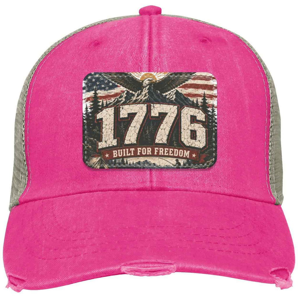 1776 Built For Freedom Distressed Ollie Cap