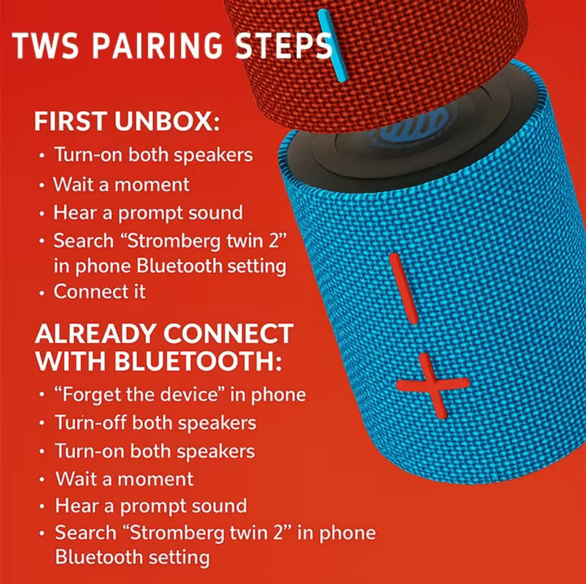 MagniTune Twin Speaker