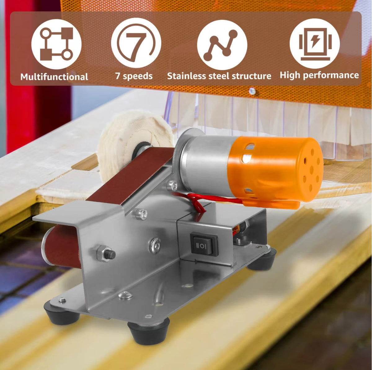 GrindMaster Mini Belt Sander