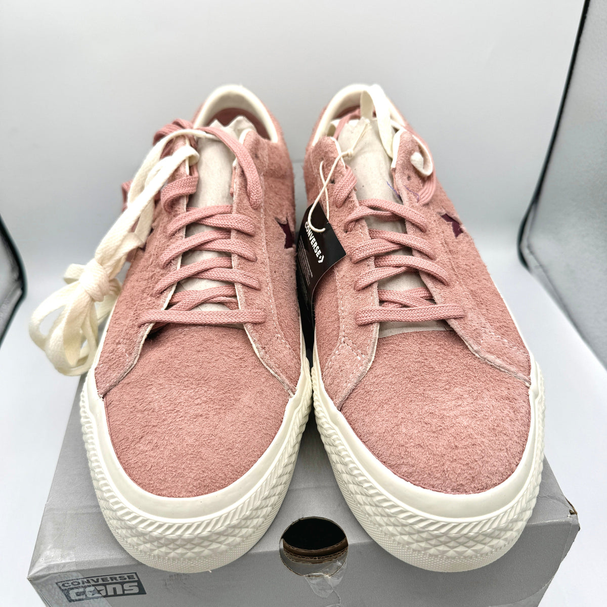 Converse One Star Pro OX Shoes Cherry Vision Canyon Dusk Pink Suede Leather