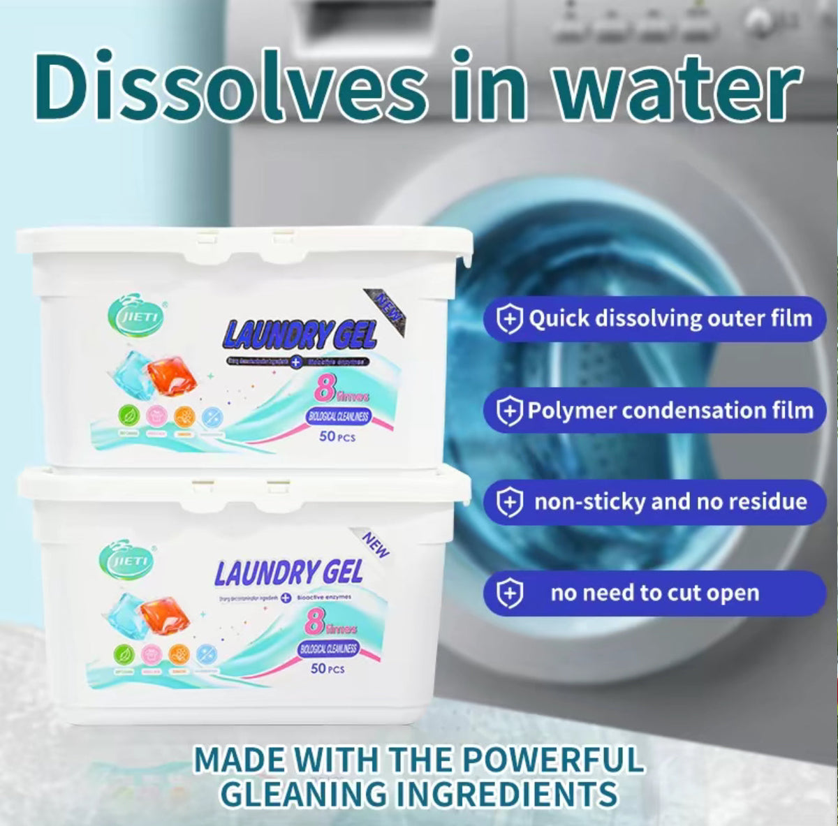 CleanBurst Laundry Pods