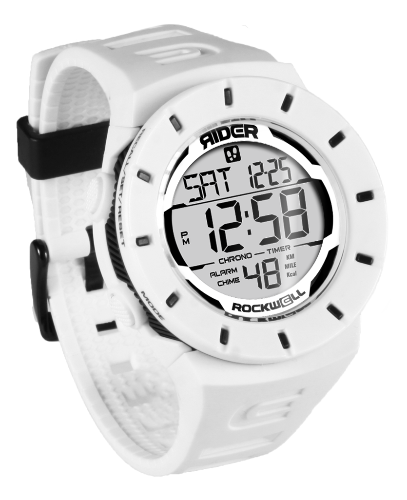 Coliseum Fit™ Forum (White/Black) Watch