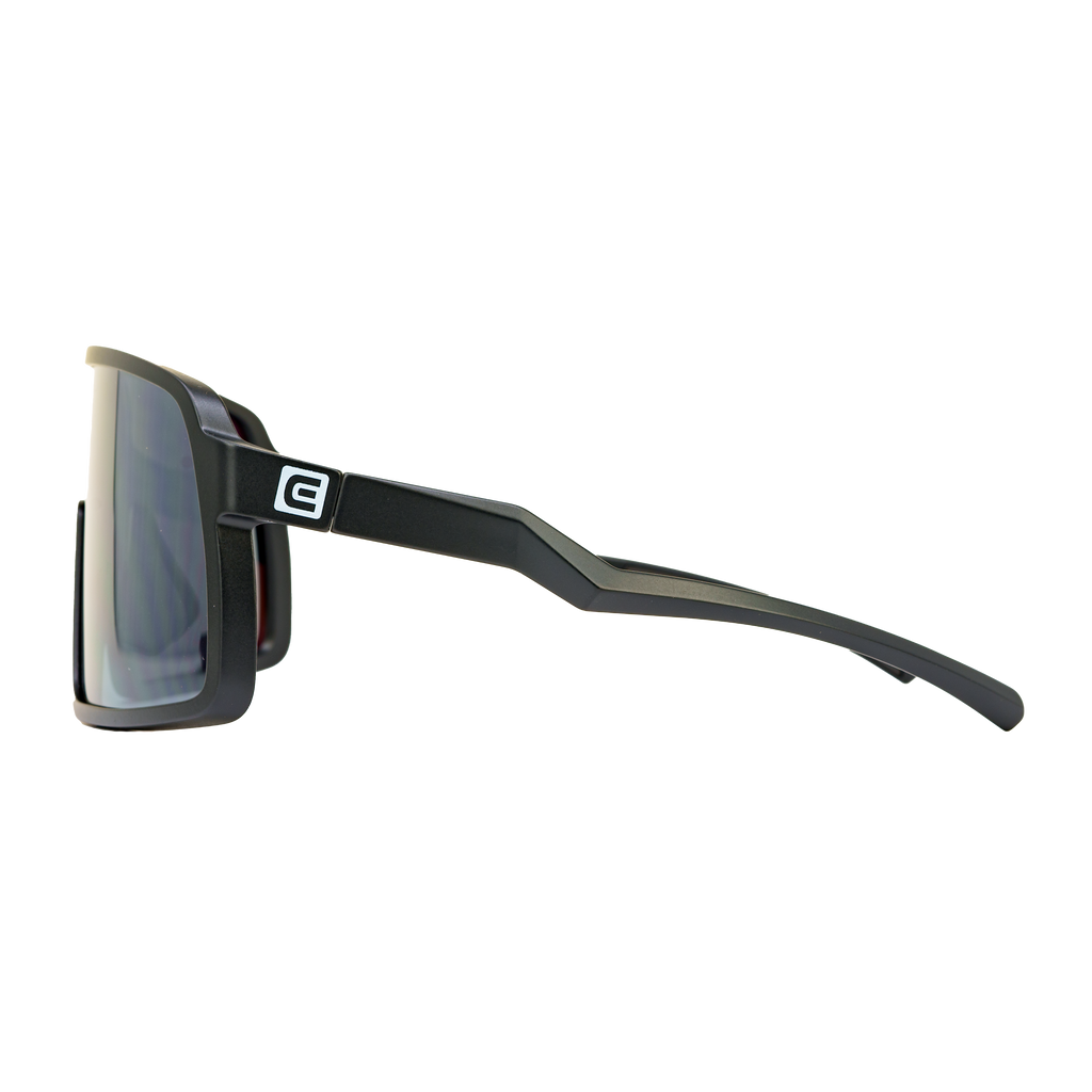Forza (Black/Silver Anti-Reflective, Mirrored, Oleo-phobic Lens
