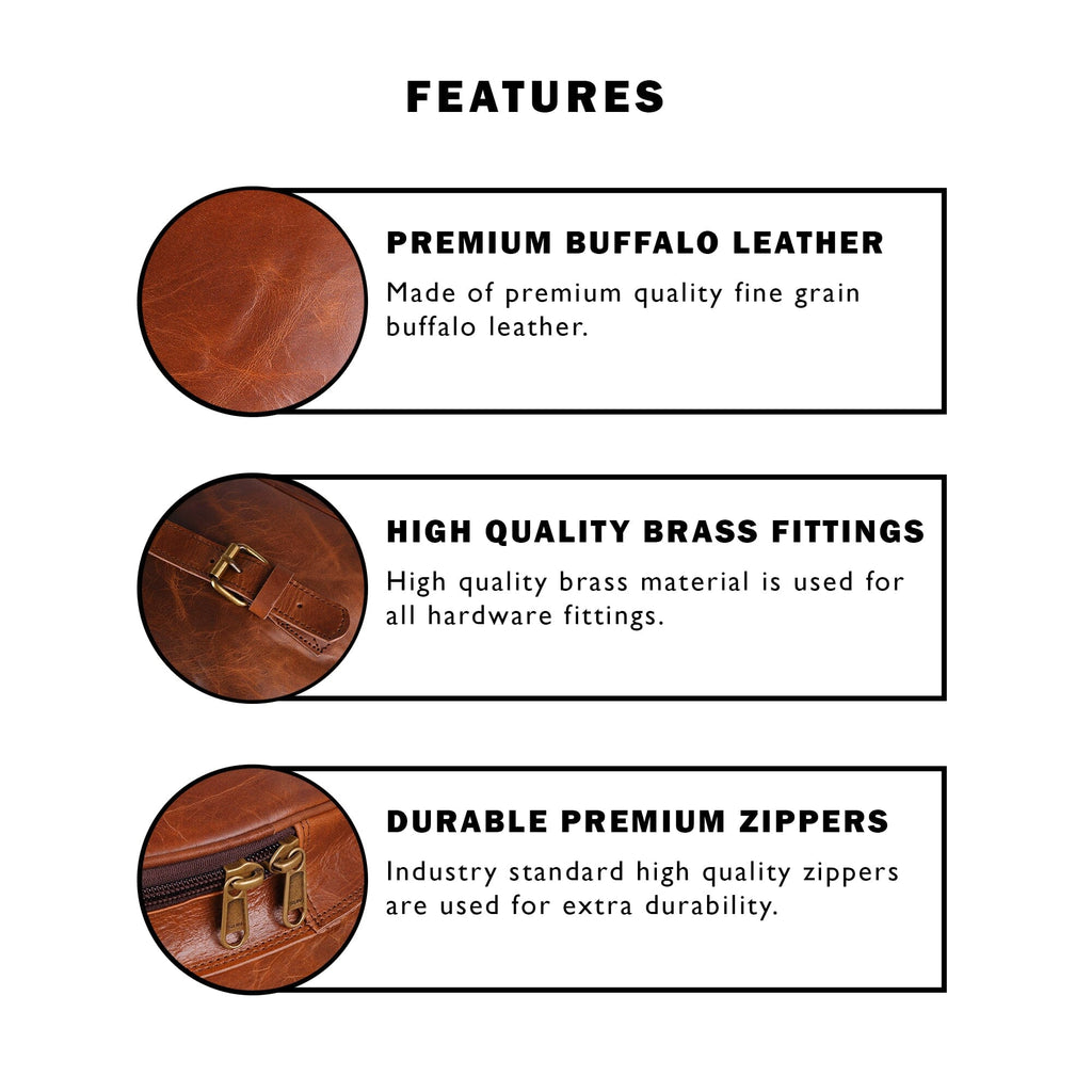 Rustic Buffalo Cymbal Case