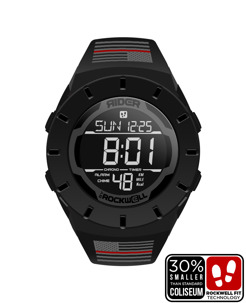 Coliseum Fit™ Forum - Firefighter Freedom Edition (Phantom Black) Watch