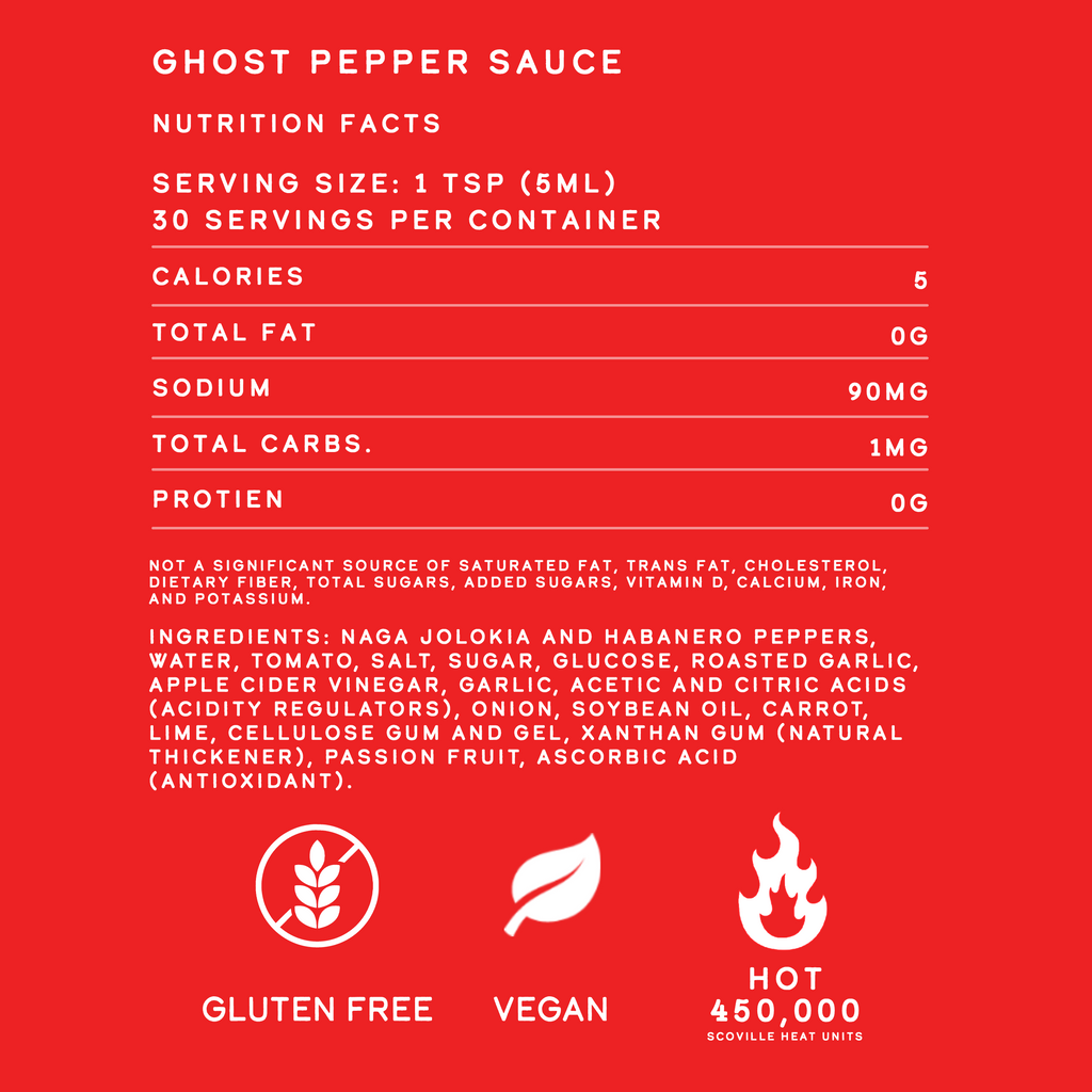 Ghost Pepper Hot Sauce