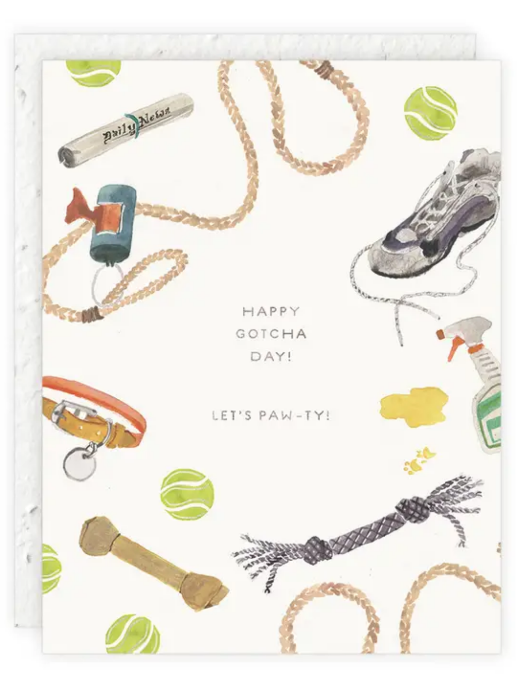 Gotcha Day - Love + Friendship - Seeded Card