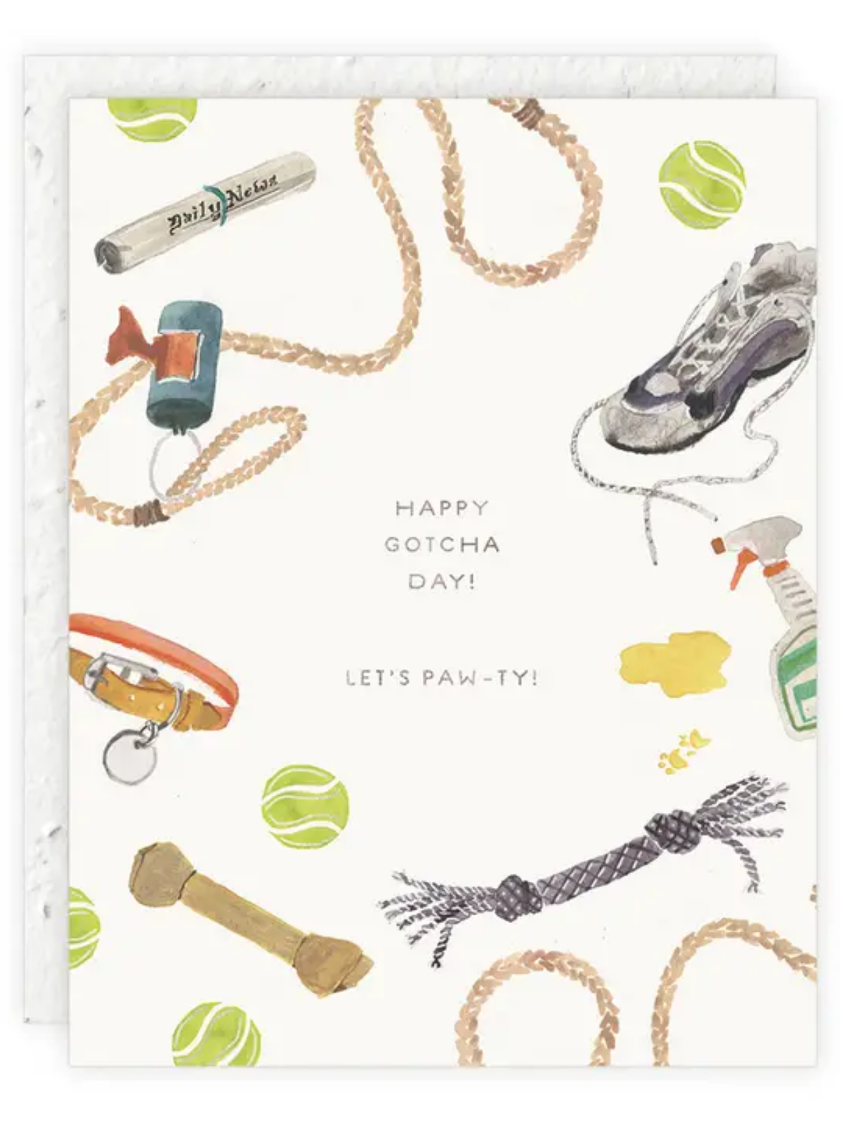 Gotcha Day - Love + Friendship - Seeded Card