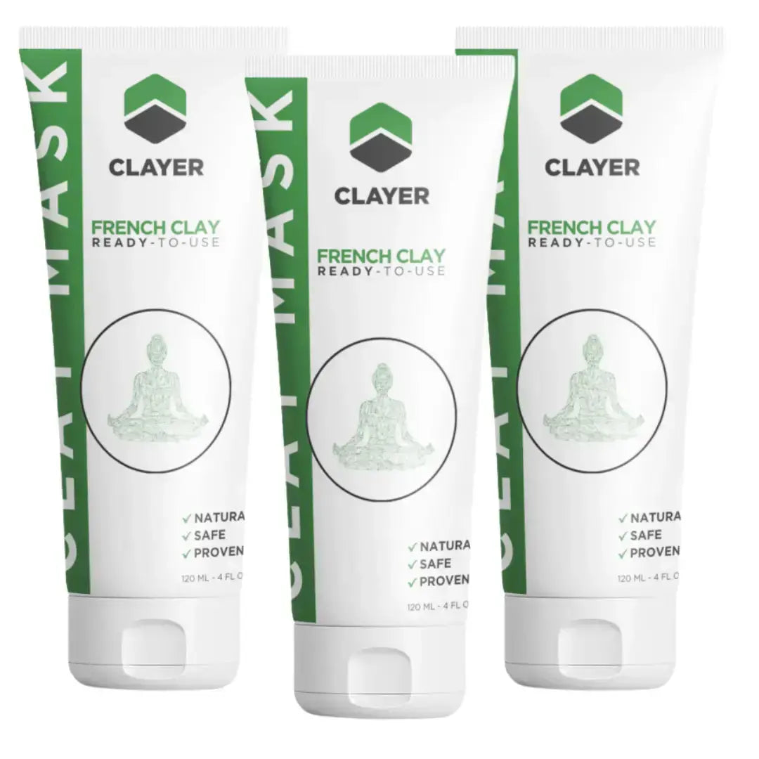 French Clay with Bentonite Clay Mask Ready-to-use