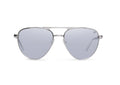 Dara Aviator Chrome Silver