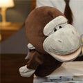 Stuffed Plush Hand and Finger Puppets, Lion Elephant Bunny Monkey Educational Toy for Kids
