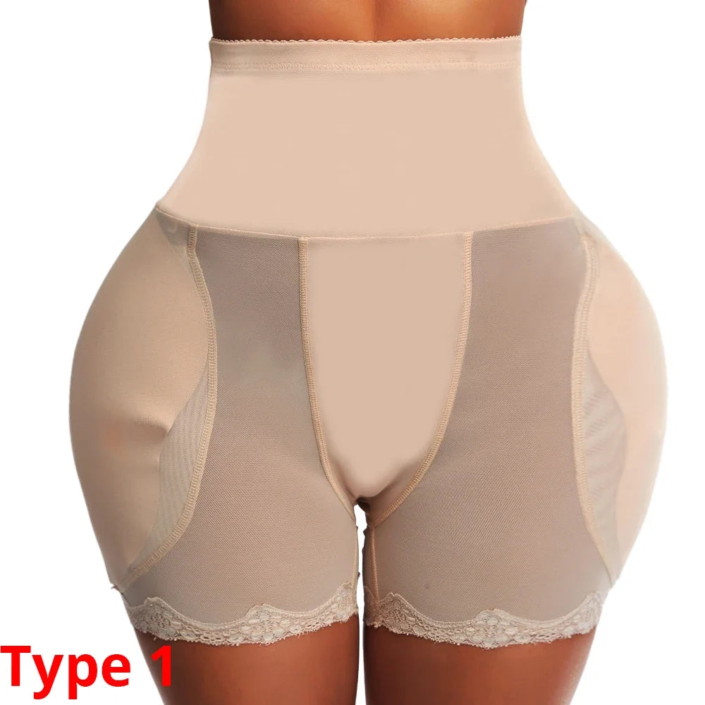 Hip Shapewear Panties Women Butt Lifter Shaper Panties Sexy Body Shaper Push Up Panties Hip Enahncer Shapewear with Pads