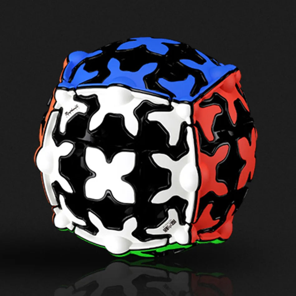 Gear Cube & Shape Puzzle Set