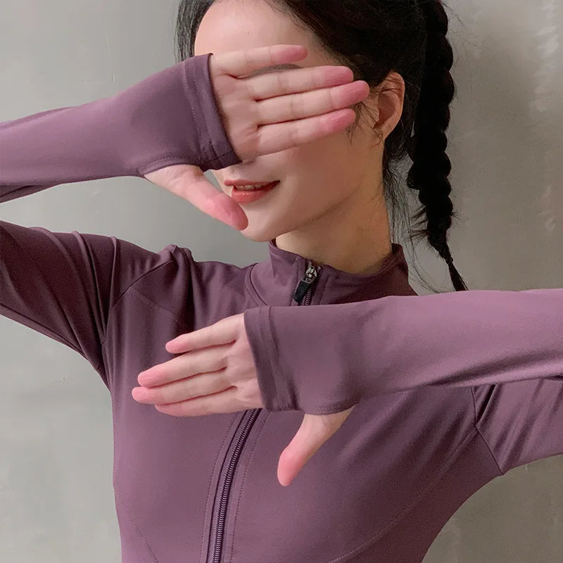 Women's Long Sleeve Running Jacket
