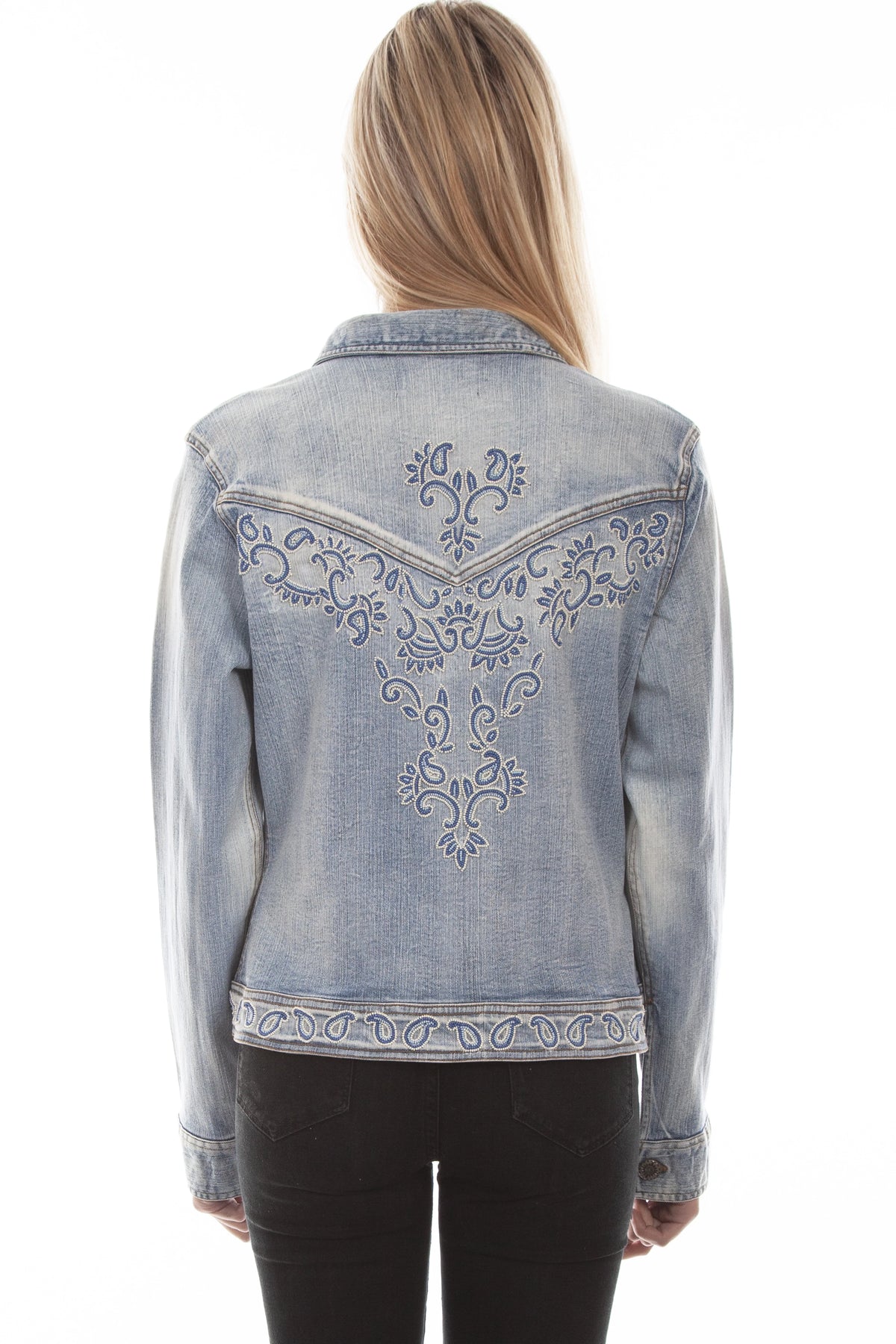Honey Creek Beaded Denim - Women's Jean Jacket