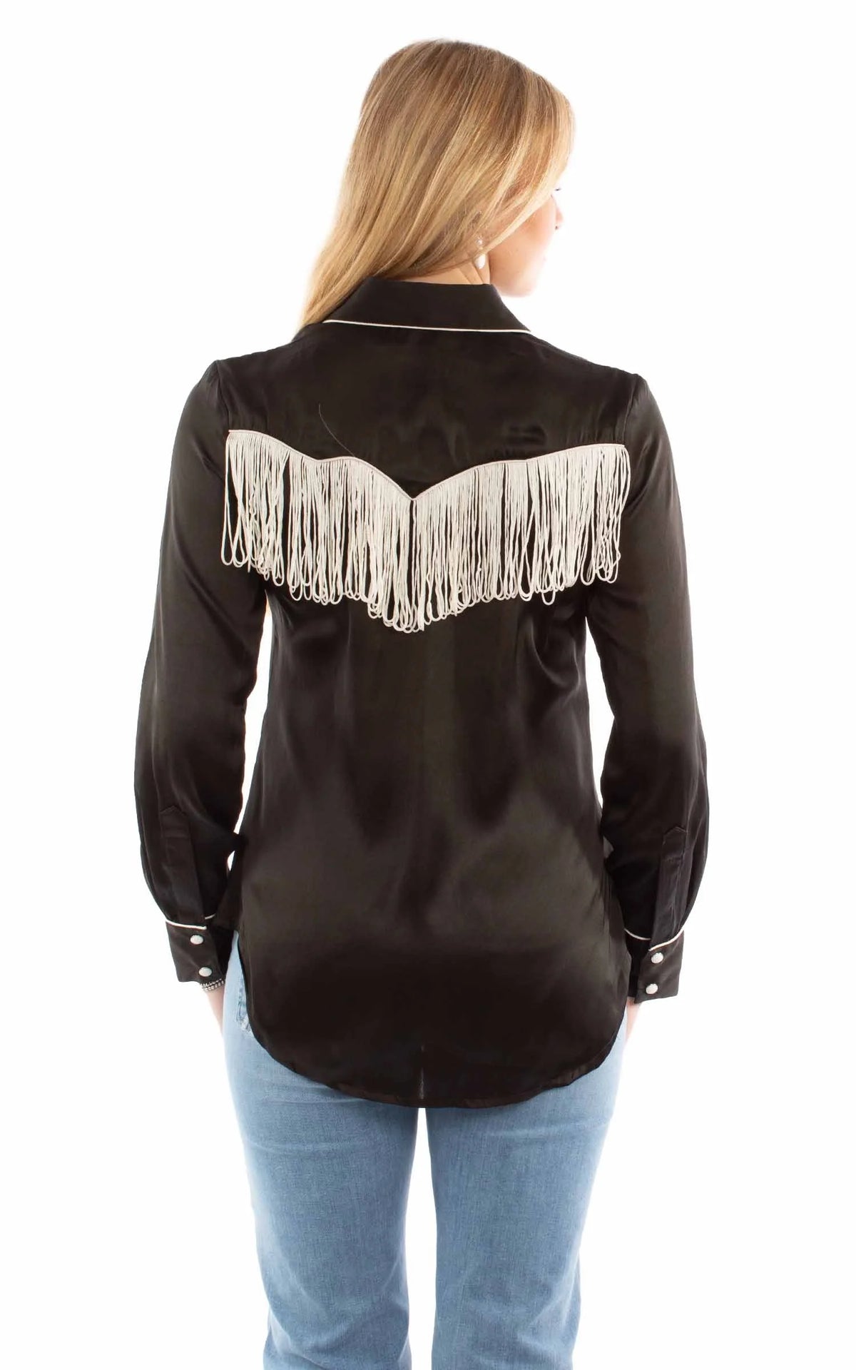 Honey Creek Loop Fringe - Women's Western Blouse