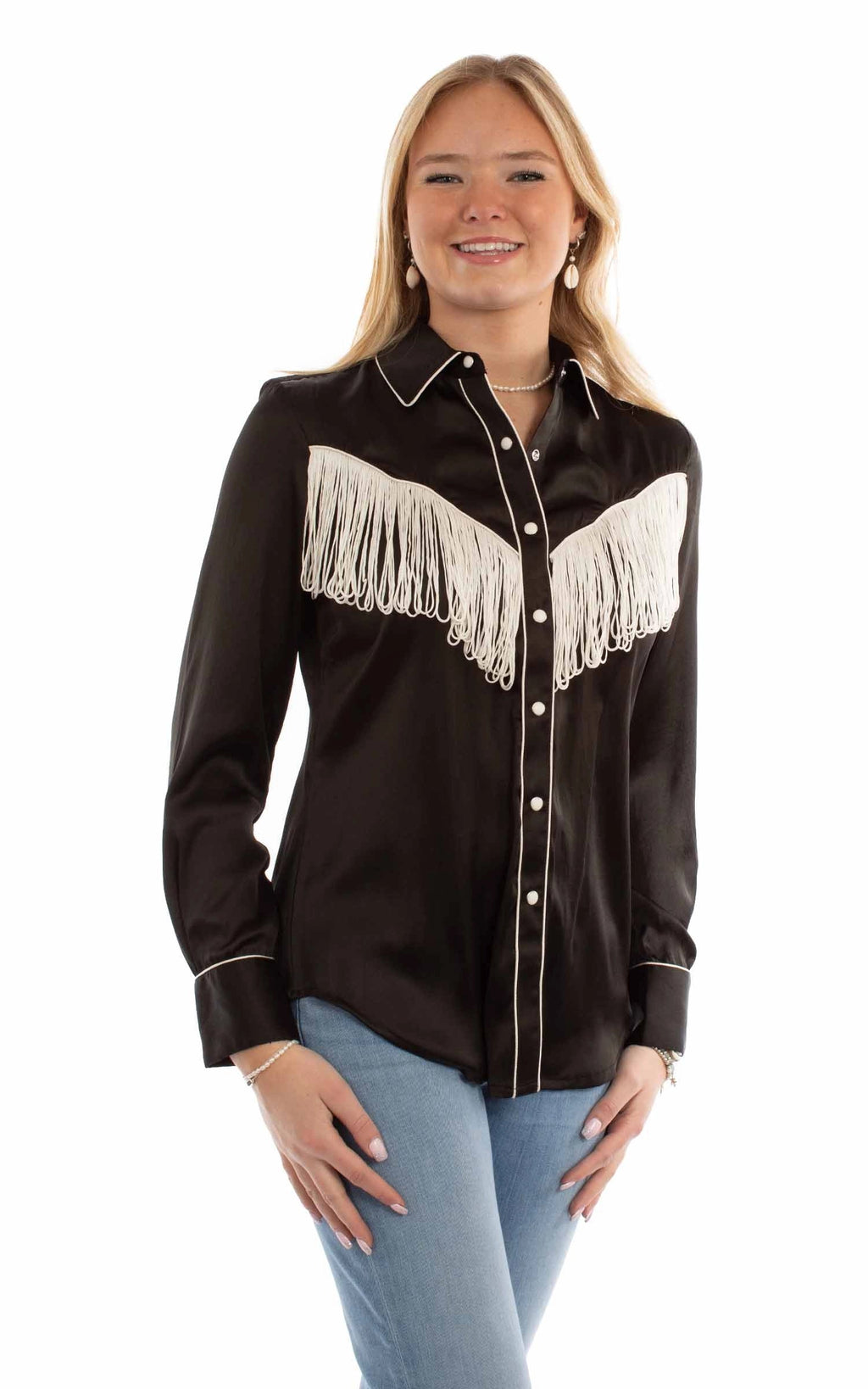 Honey Creek Loop Fringe - Women's Western Blouse