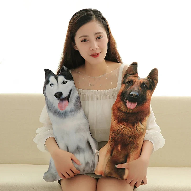 Simulation Dog Plush Toy 50cm (19.7 Inches) 3D Printing