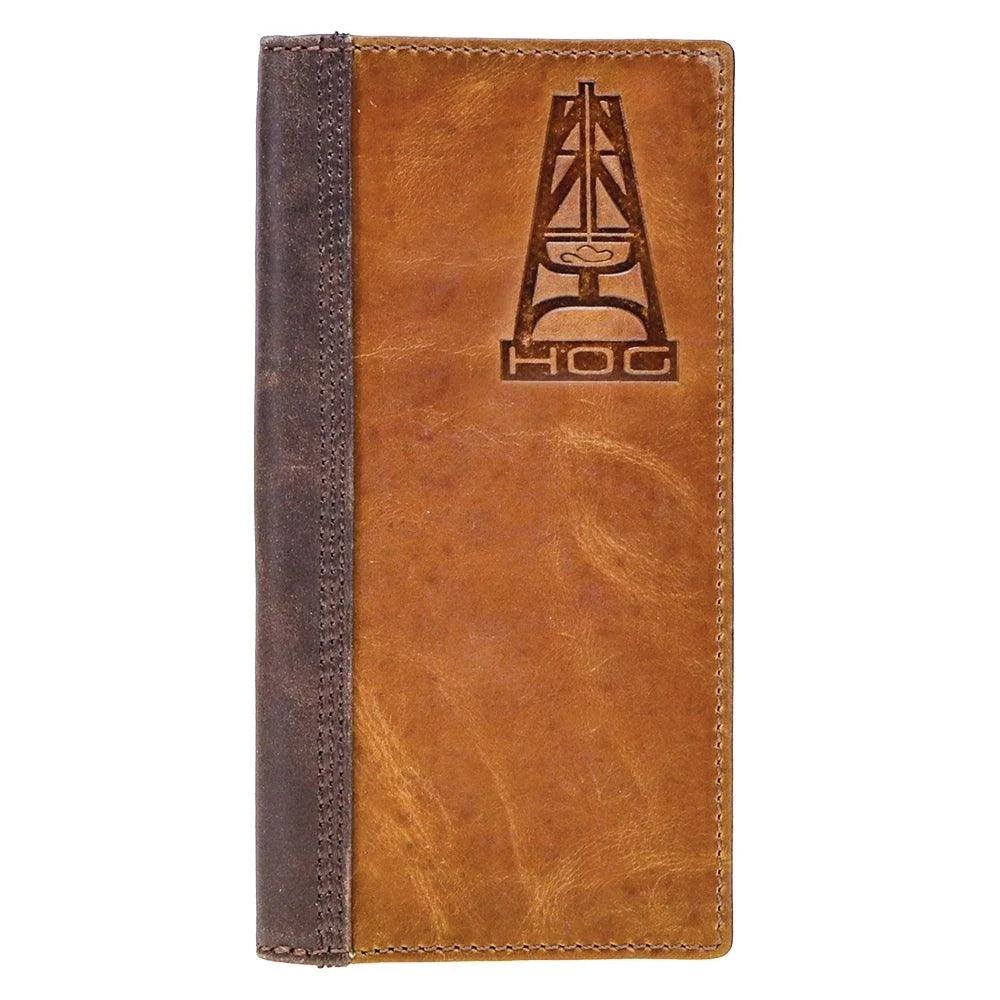 HOOey "Hog" (Tan/Brown) - Men's Rodeo Wallet