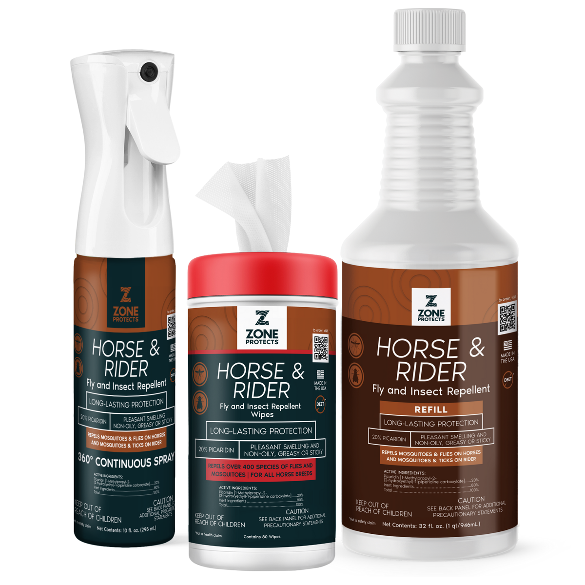 Horse & Rider Fly/Insect Repellent Starter Pack