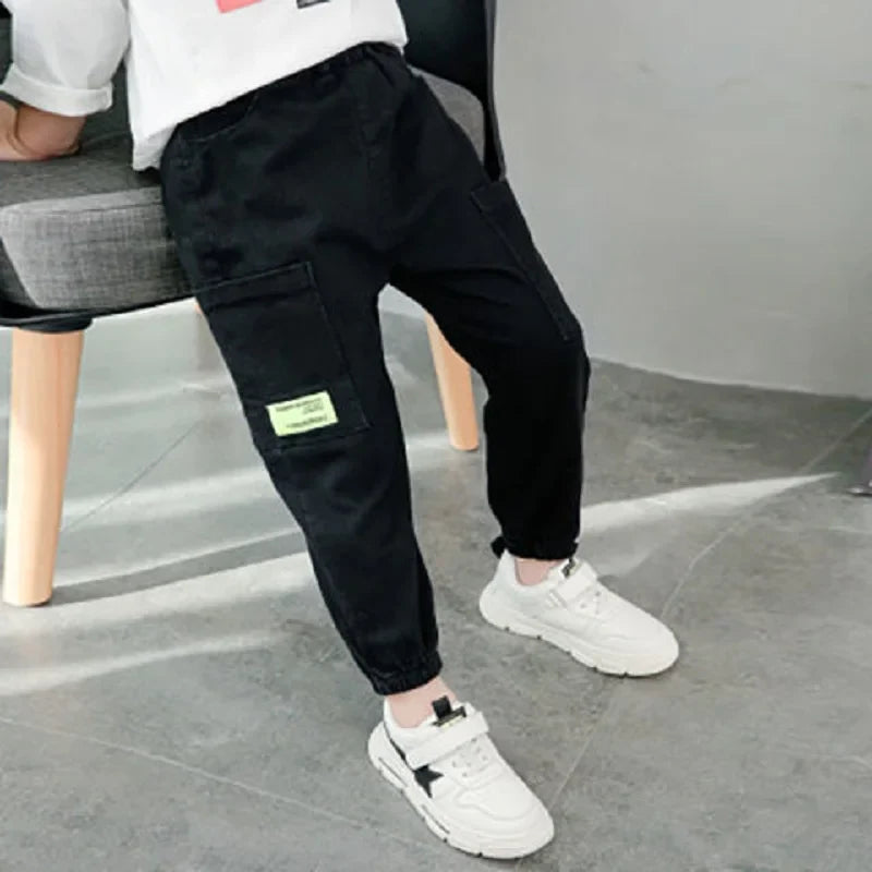 Baby Boy Pants for Kids Trousers Cotton and Linen