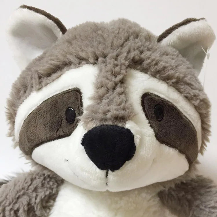 Gray Raccoon Plush Toy 25–35cm (9.8–13.8 Inches)