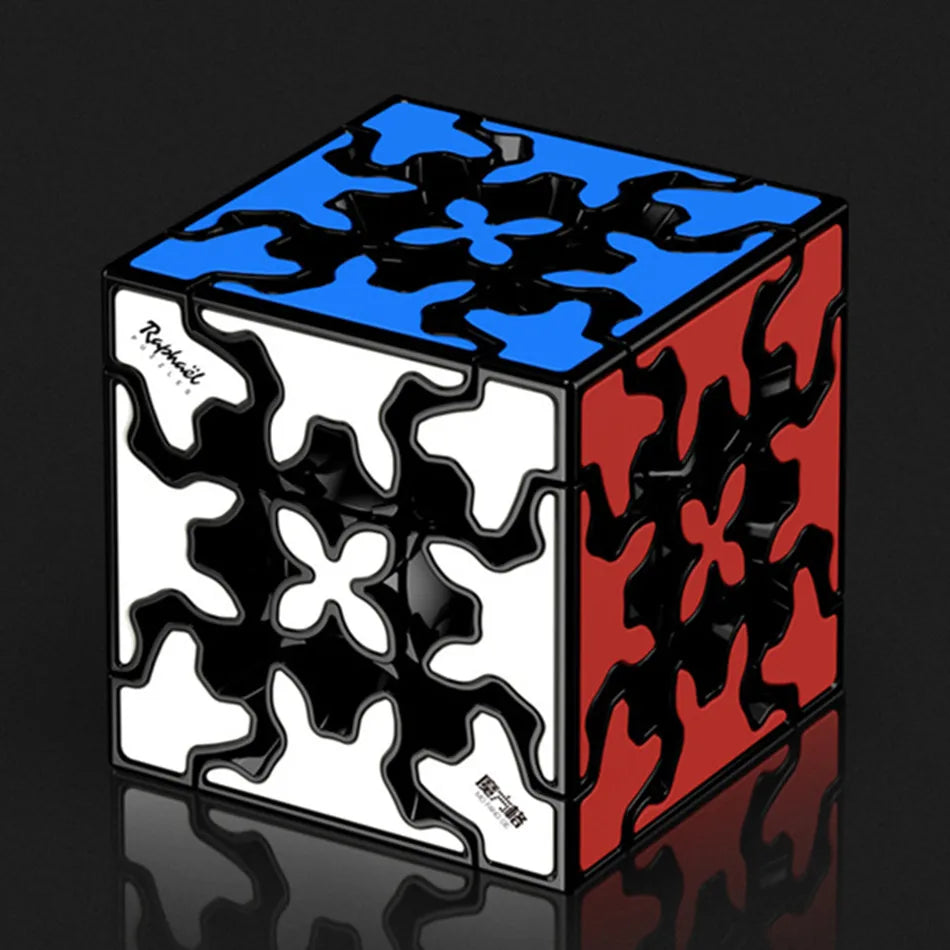 Gear Cube & Shape Puzzle Set