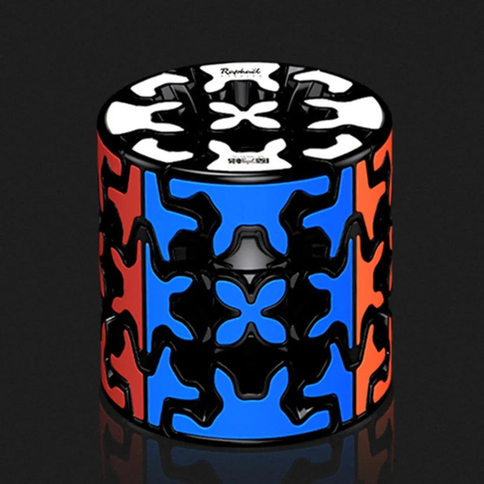 Gear Cube & Shape Puzzle Set