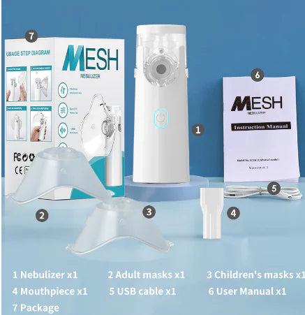 Portable Asthma Nebulizer Inhaler Device