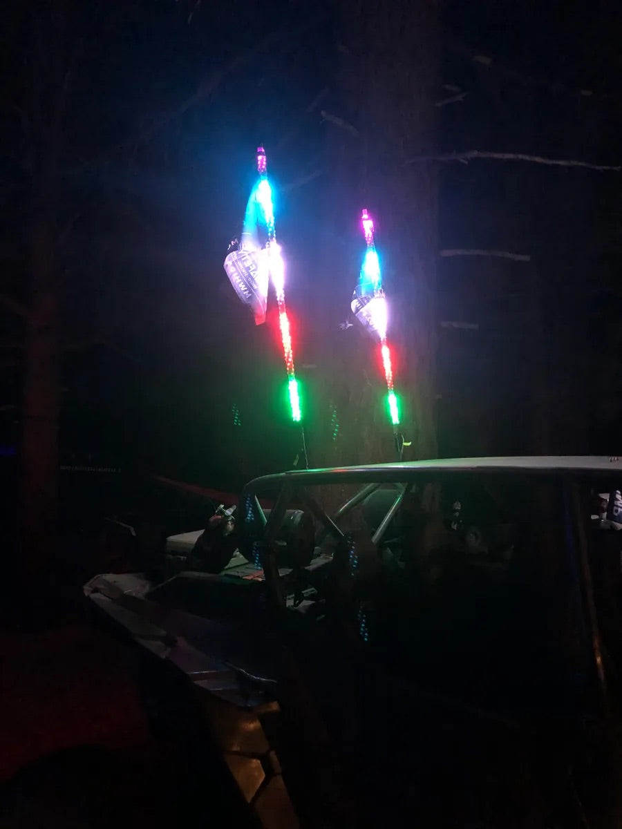 T2 RGB COLOR CHANGING WHIP LINE