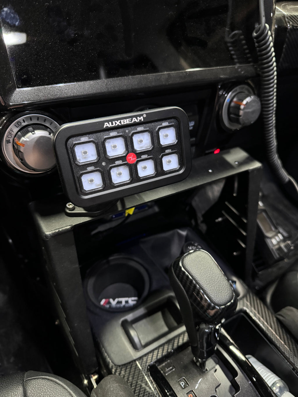 Auxbeam 8-Gang Switch Panel Mounting Bracket