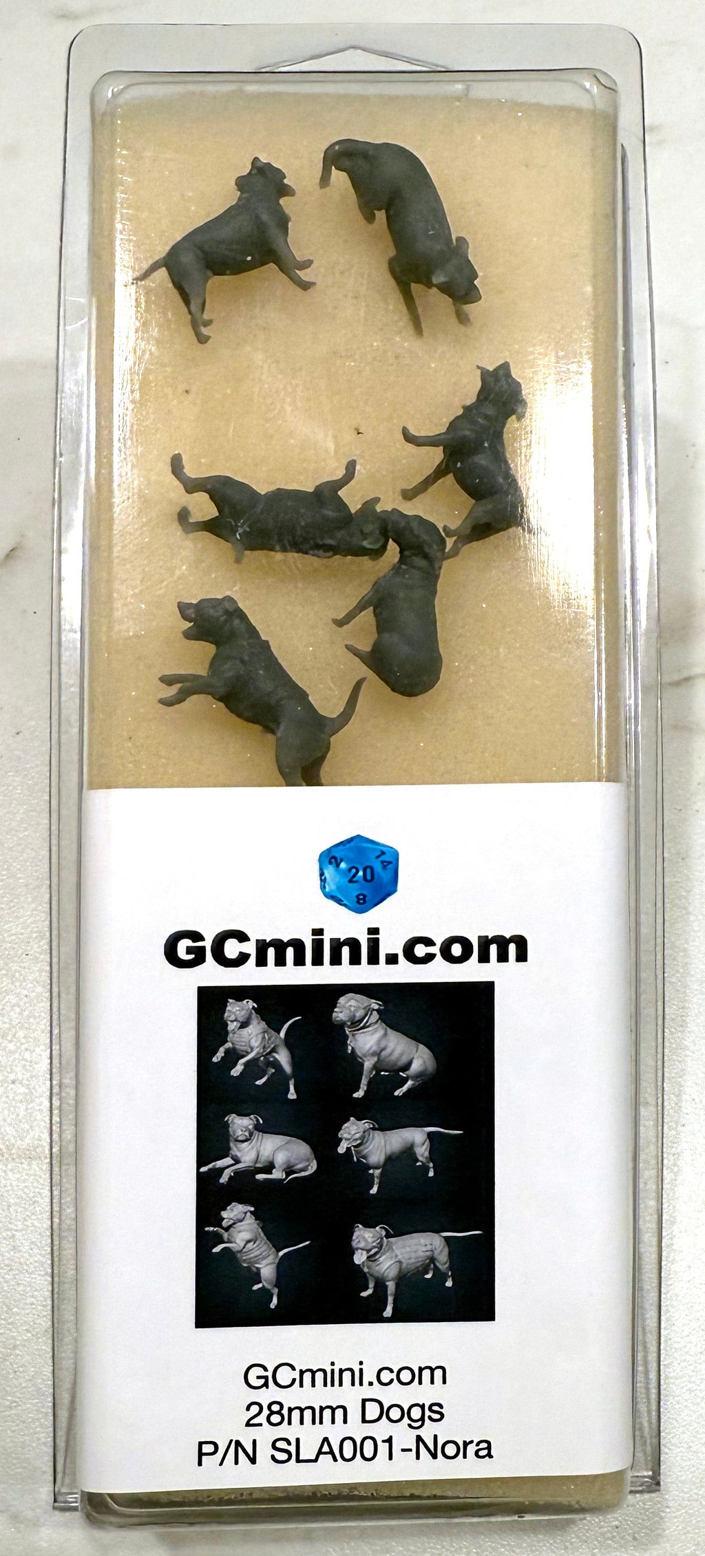 Dogs - Nora - 28mm (SLA001)