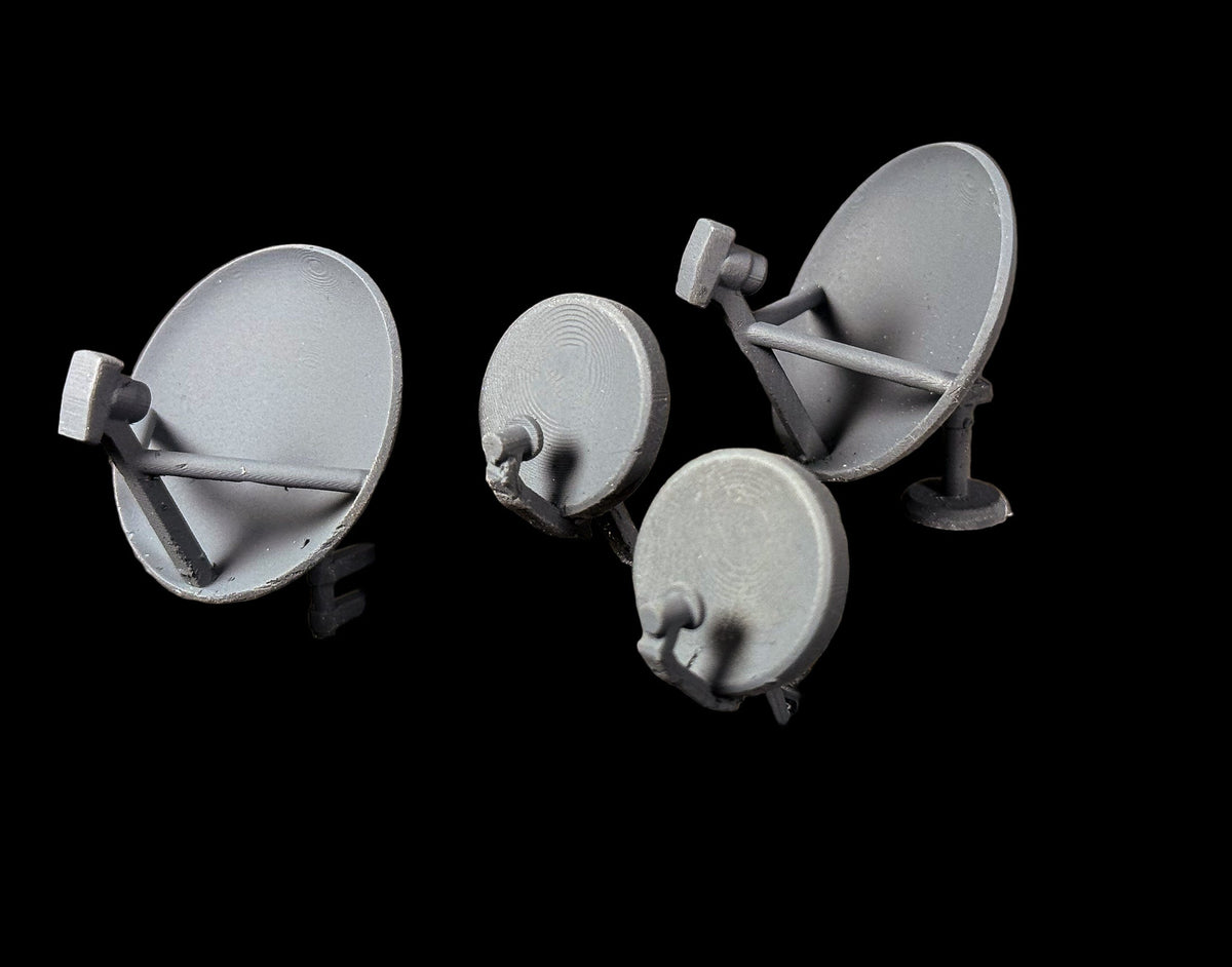 Satellite Dishes - 28mm (4/pk) - SLA008
