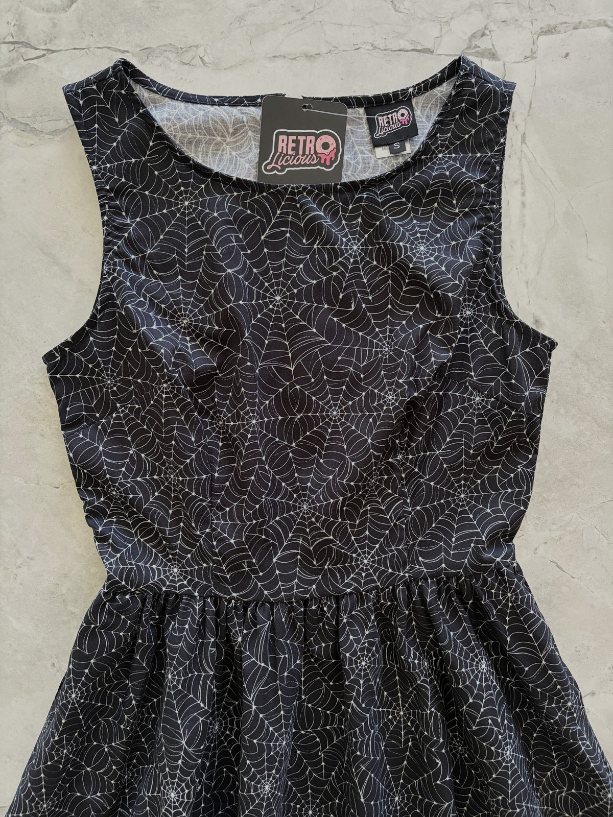 Spiderweb Midi Dress